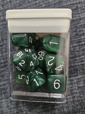 Marble Green 15d set