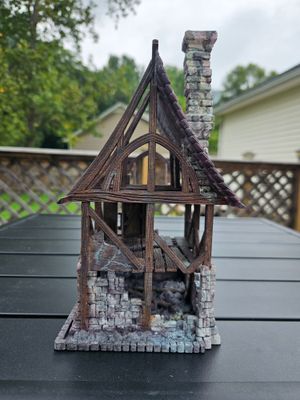 Painted Ruined House