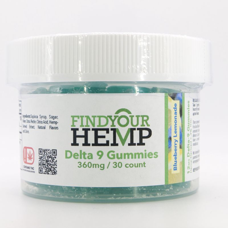 Hemp-Derived ∆9 Gummies
