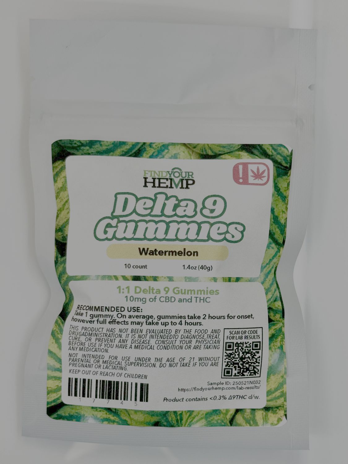 Hemp-Derived ∆9 Gummies