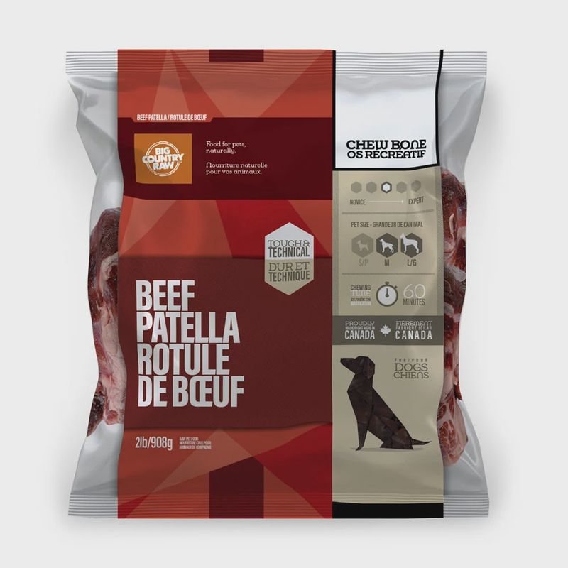 BCR Beef Patella Bone- 2 lb