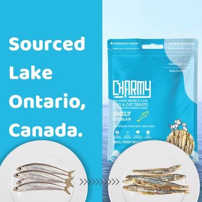 CHARMY PET Dog &amp; Cat Treat Smelt 85g