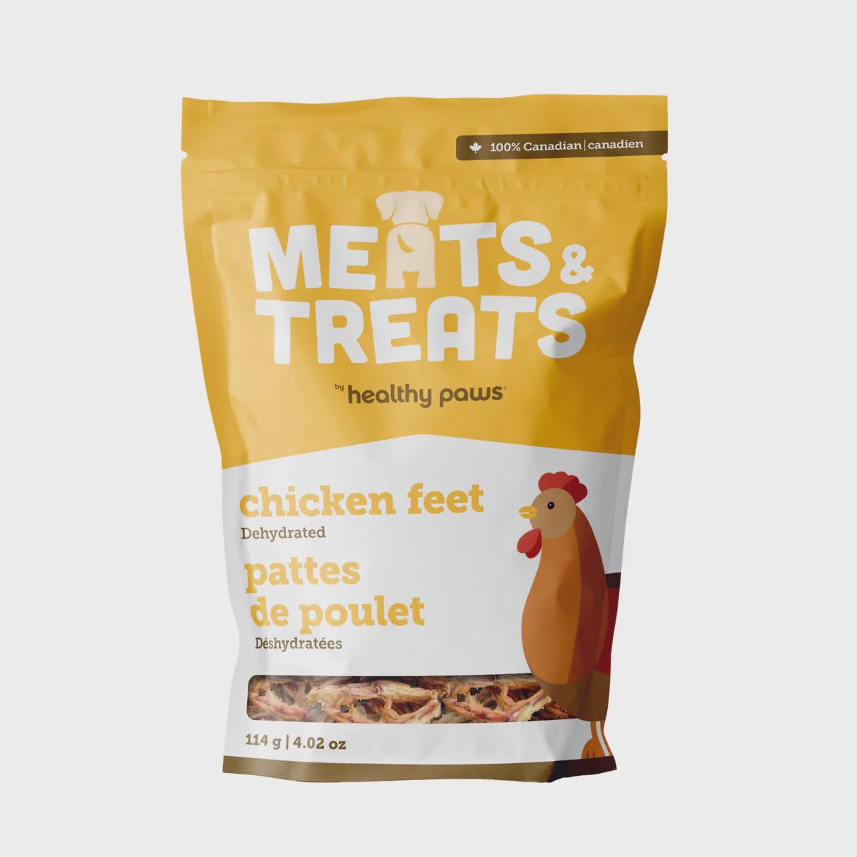 Healthy Paws Dehydrated Chicken Feet 114GM