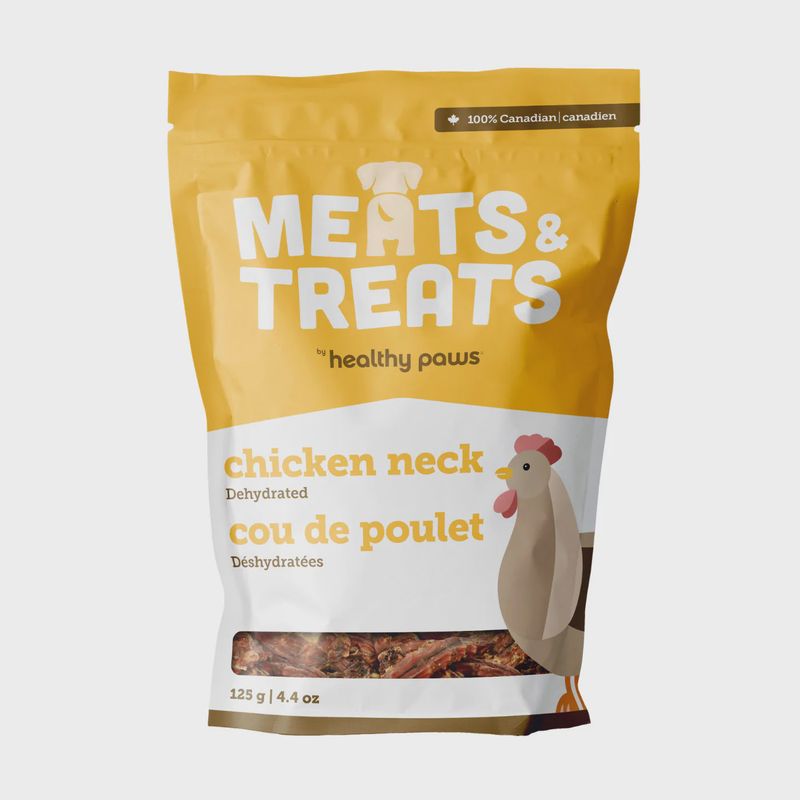 HEALTHY PAWS | Dehydrated Chicken Neck 125GM