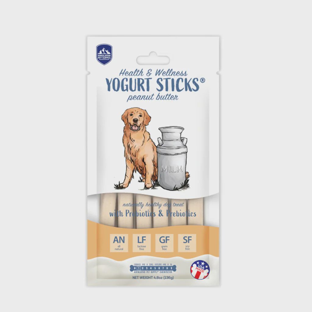 Himalayan Dog Chew Yogurt Sticks Peanut Butter 4.8 oz