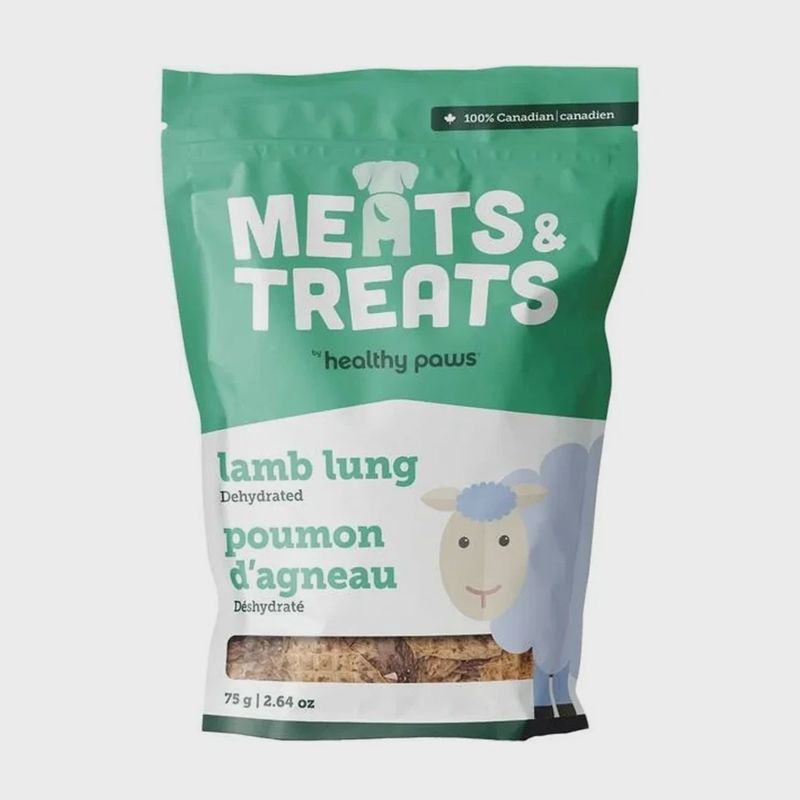 HEALTHY PAWS | Dehydrated Lamb Lung 75GM