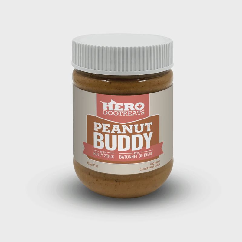 Hero Peanut Buddy - Bully  Stick - 11oz