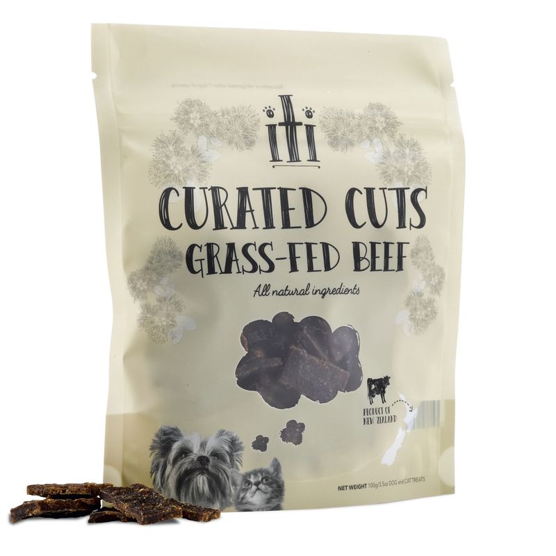 iTi - Curated Cuts Grass Fed Beef TREATS - 100g