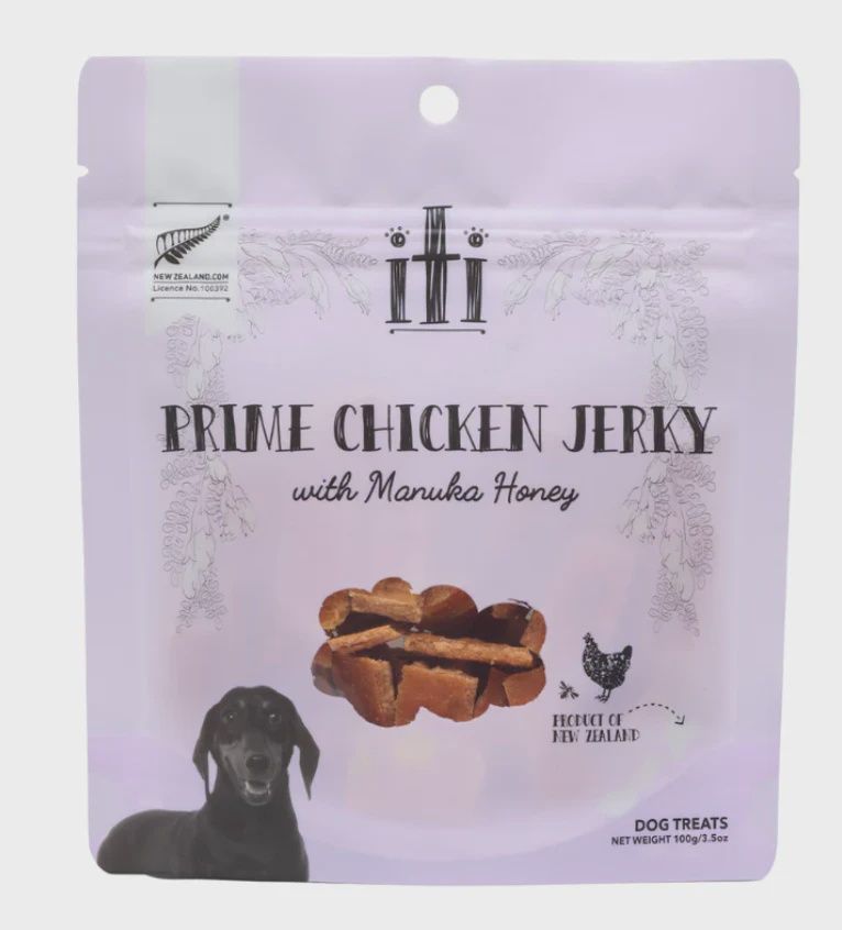 iTi - Treats - Prime Chicken Jerky with Manuka Honey