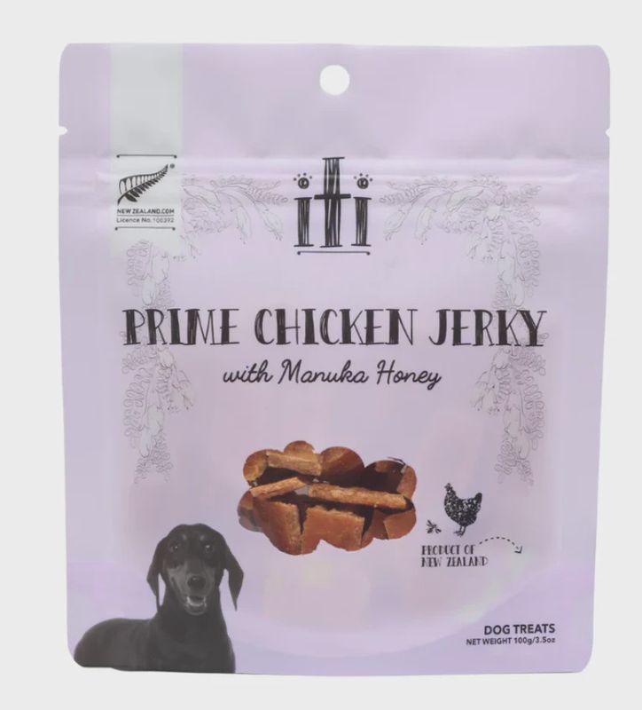 iTi - Treats - Prime Chicken Jerky with Manuka Honey