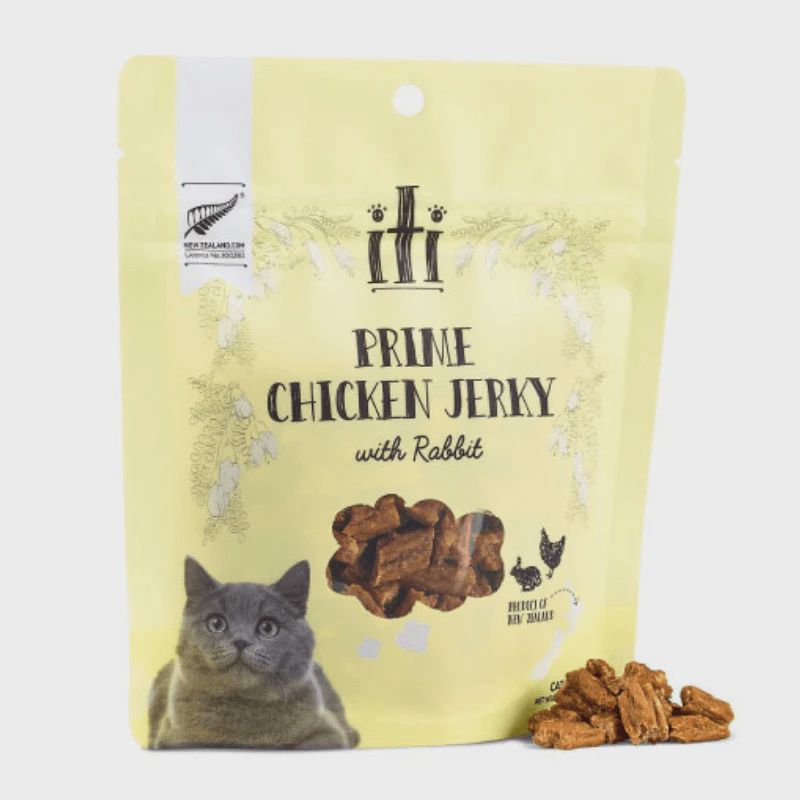 iTi - Chicken Jerky with Rabbit CAT TREATS - 100g