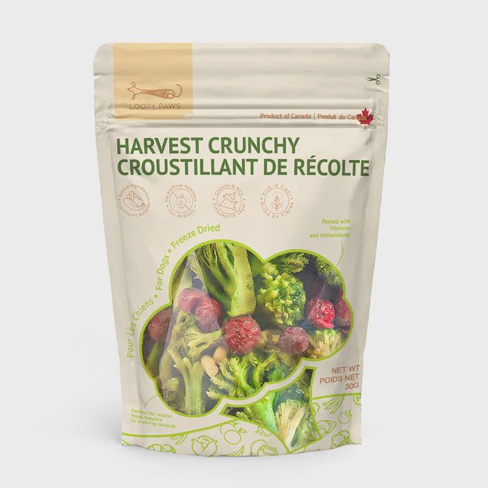 Loopy Paws Harvest Crunch Broccoli Mixed 30g
