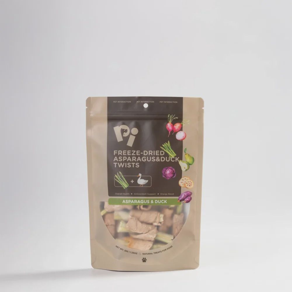 Pi Pet Freeze Dried Asparagus &amp; Duck