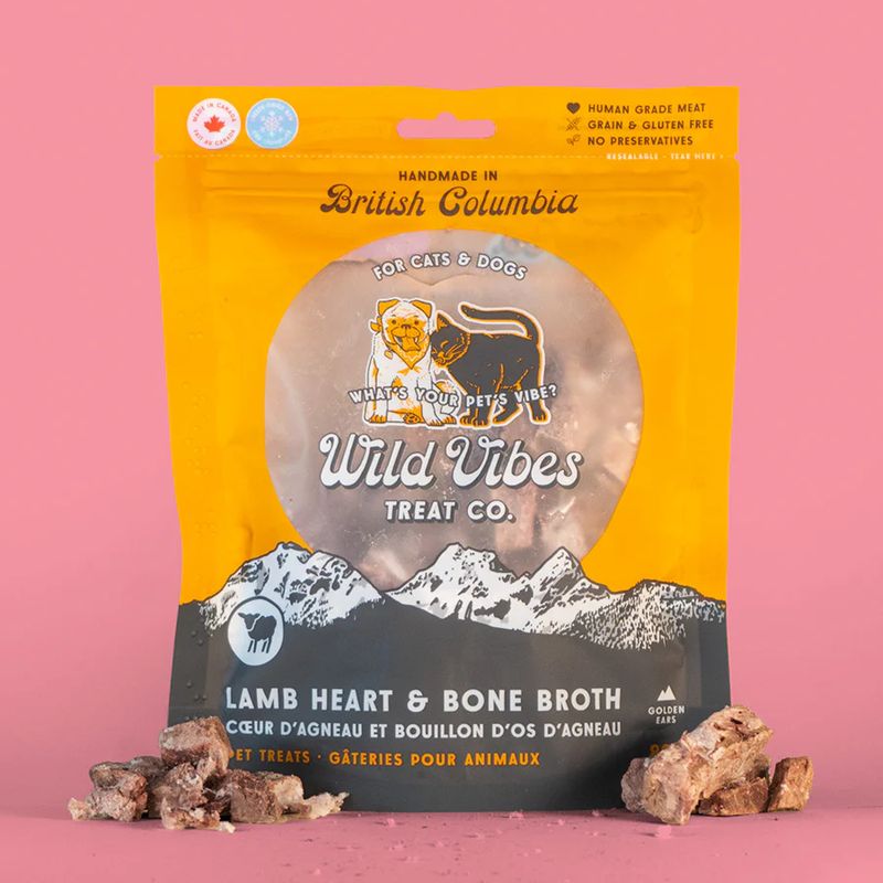 Wild Vibes Lamb Heart &amp; Bone Broth