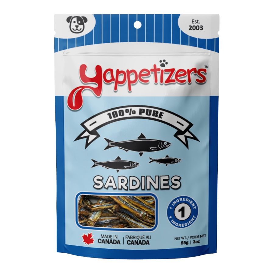 Yappetizers Dehydrated Sardines 85g