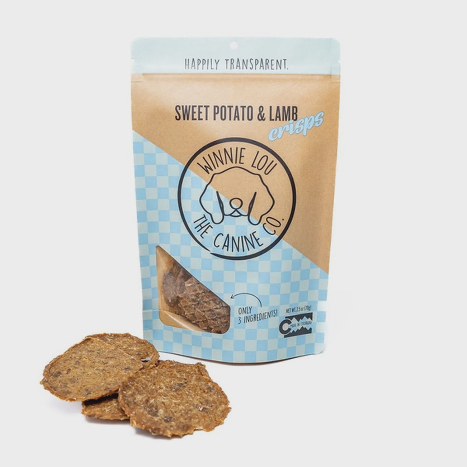 Winnie Lou - Sweet Potato &amp; Lamb Crisps - 2.5oz