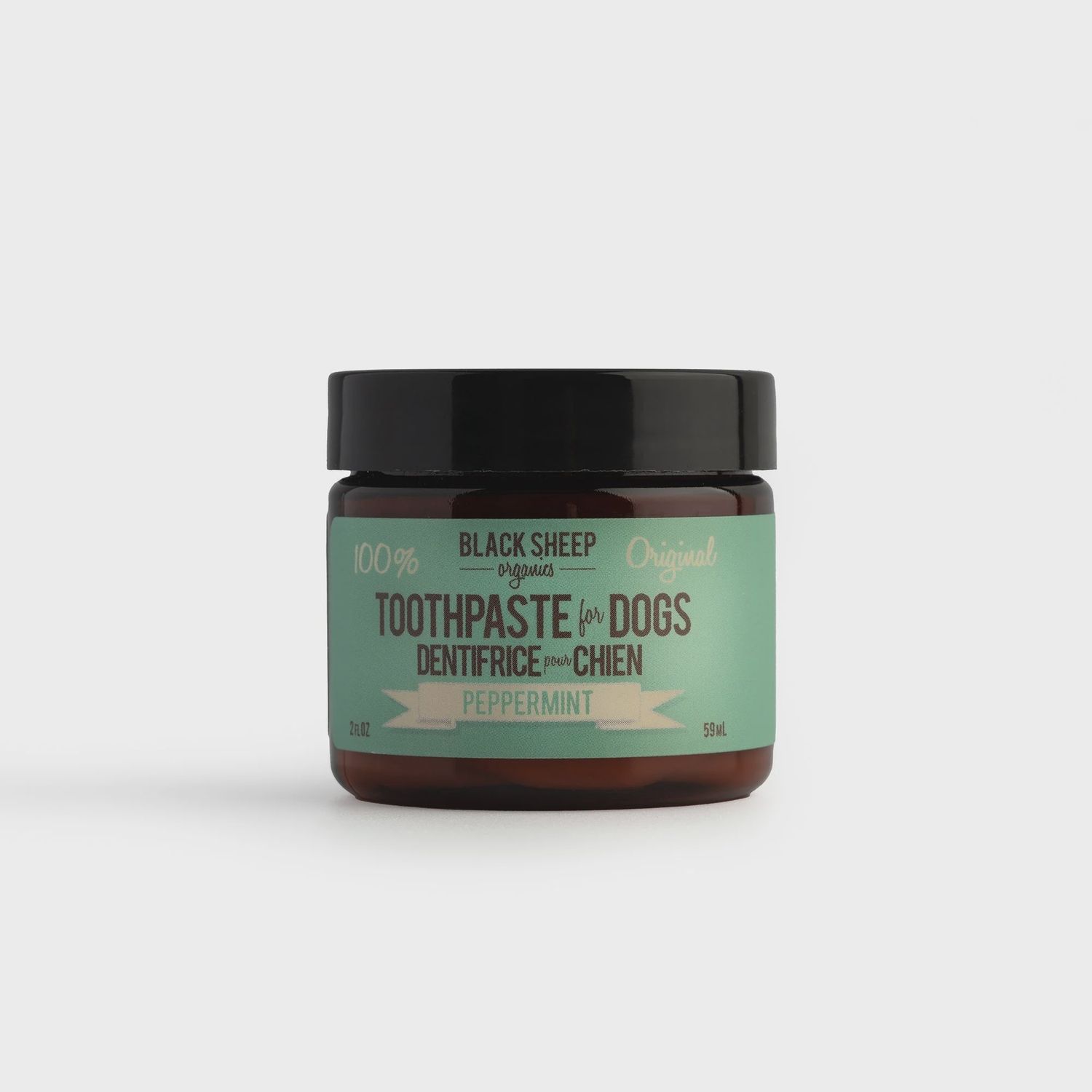 Black Sheep Organics - Peppermint Organic Toothpaste 2oz