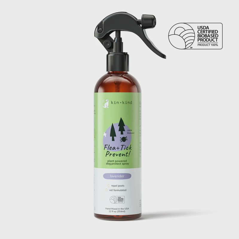 KIN+KIND Outdoor Shield Spray - Lavender 12oz