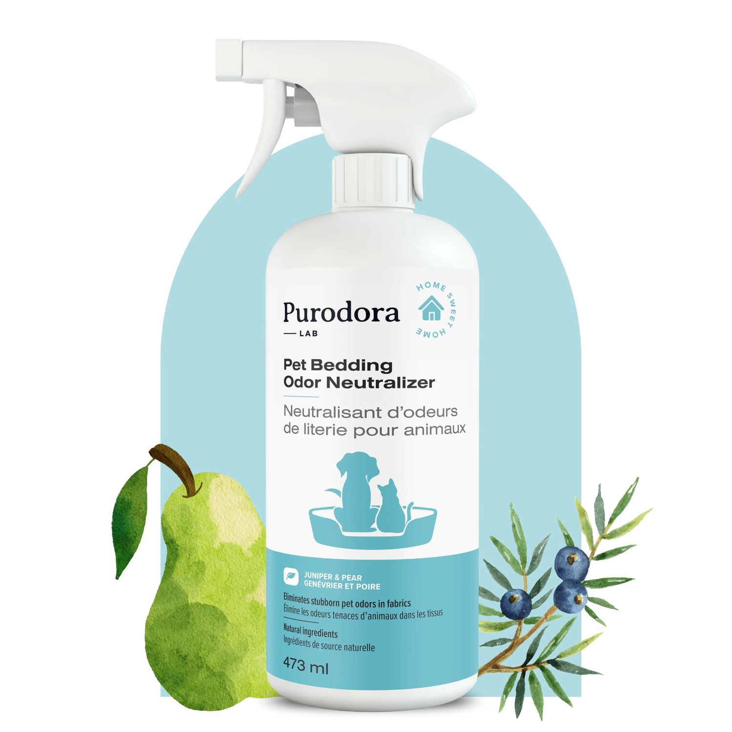 PURODORA Pet Bedding Odor Neutralizer 500ml