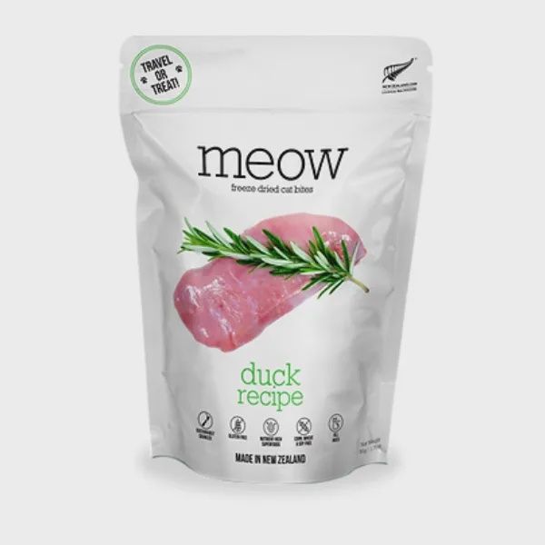 NZ Natural Pet Food Co - Freeze Dried - Treats - Meow - Duck - 50g