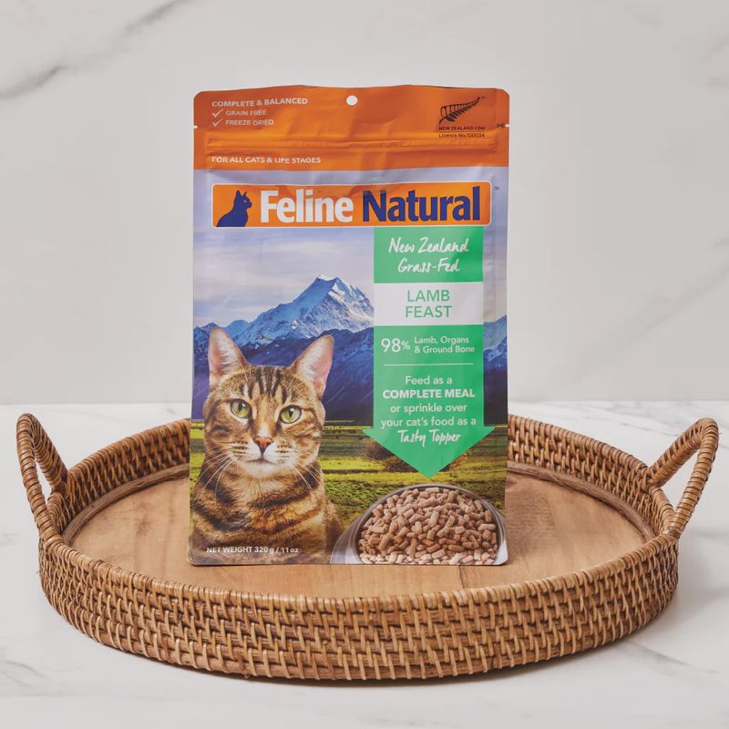 Feline Natural Cat Freeze-Dried Lamb 11oz