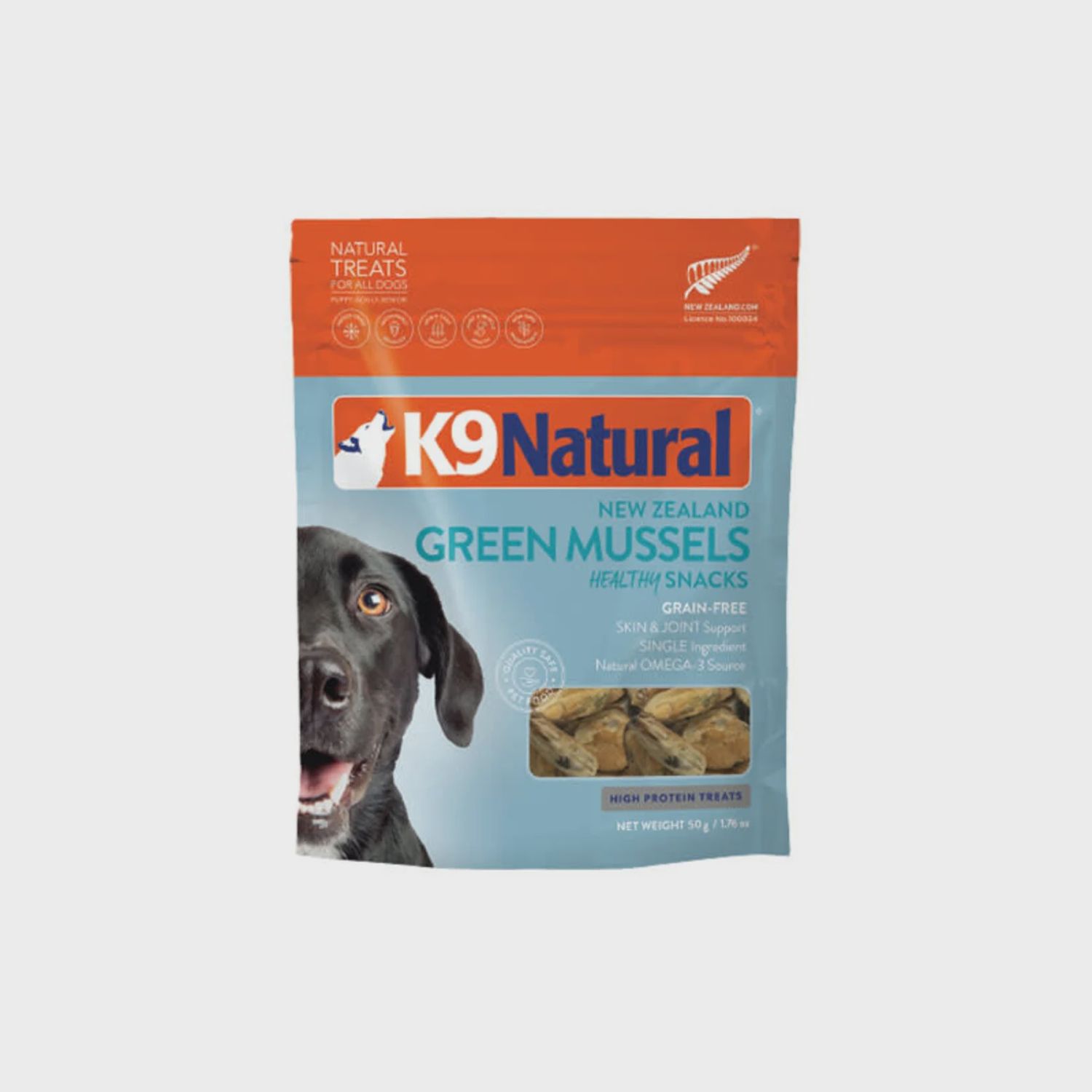 K9 Natural - Freeze Dried - Green Lip Mussel - Treats 50g
