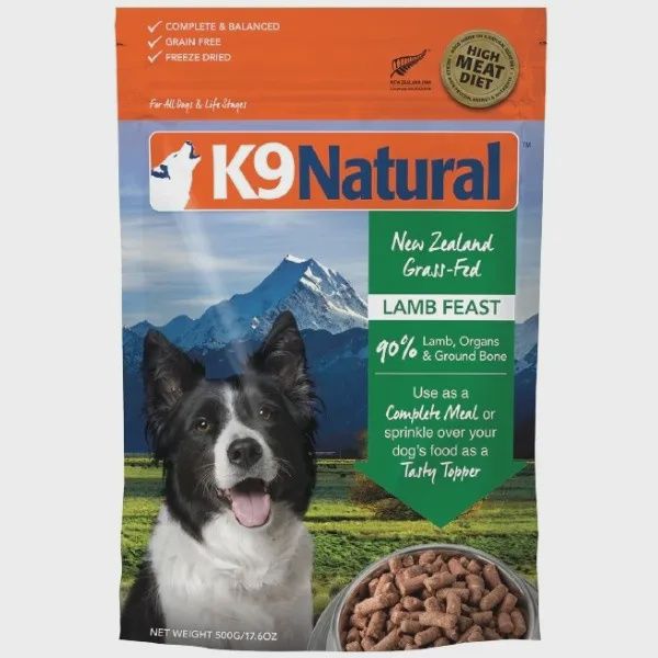 K9 Natural Dog Freeze-Dried Lamb 1.1lb
