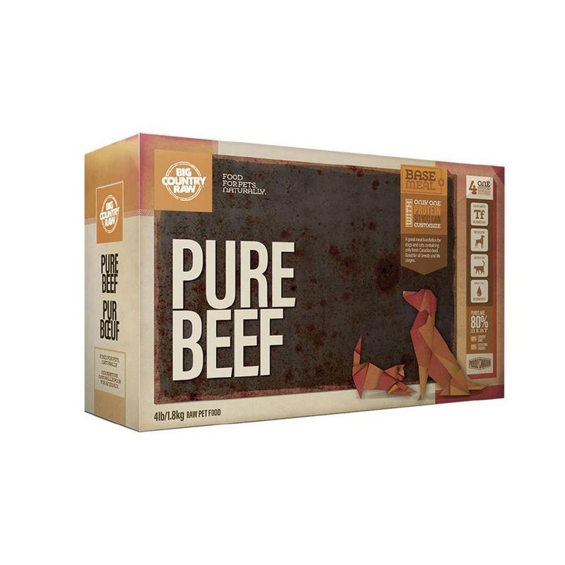 BCR Pure Beef Carton - 4 lb