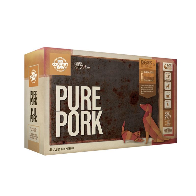 BCR Pure Pork Carton - 4 lb