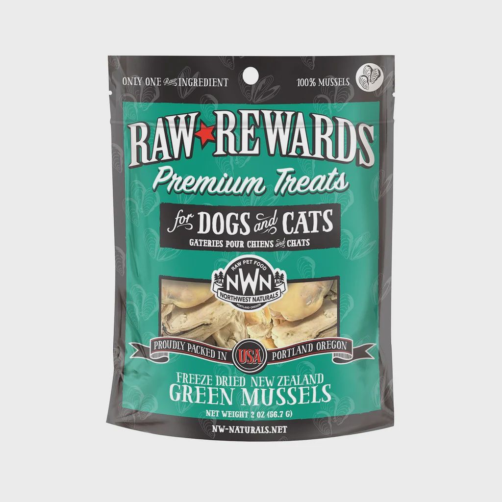 Northwest Naturals - Freeze Dried - Green Lipped Mussel Treats - 2 oz