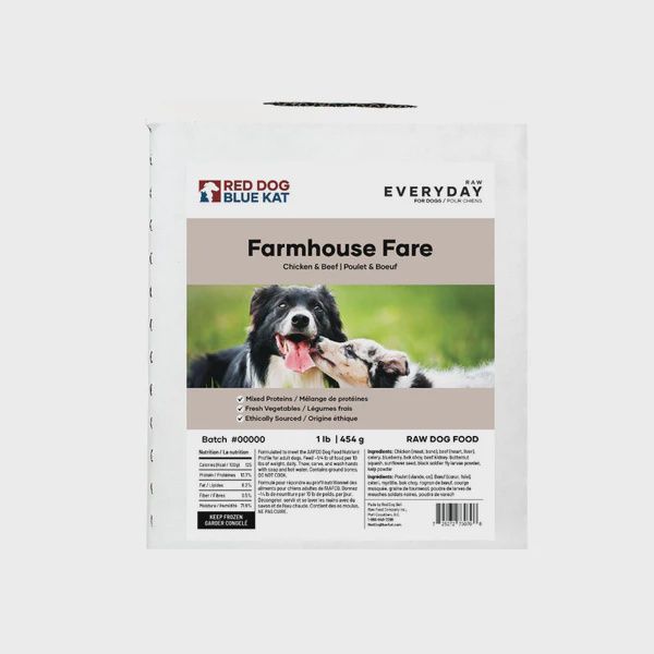 RDBK Everyday Raw Farmhouse Fare (Chicken &amp; Beef) 1 lb