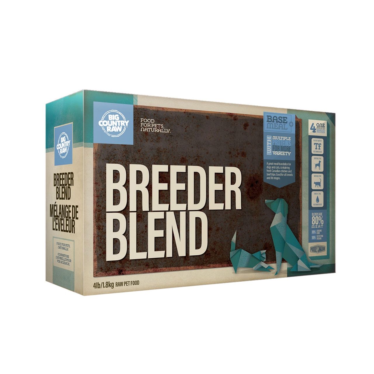 BCR Breeder Blend Chicken Carton - 4 lb