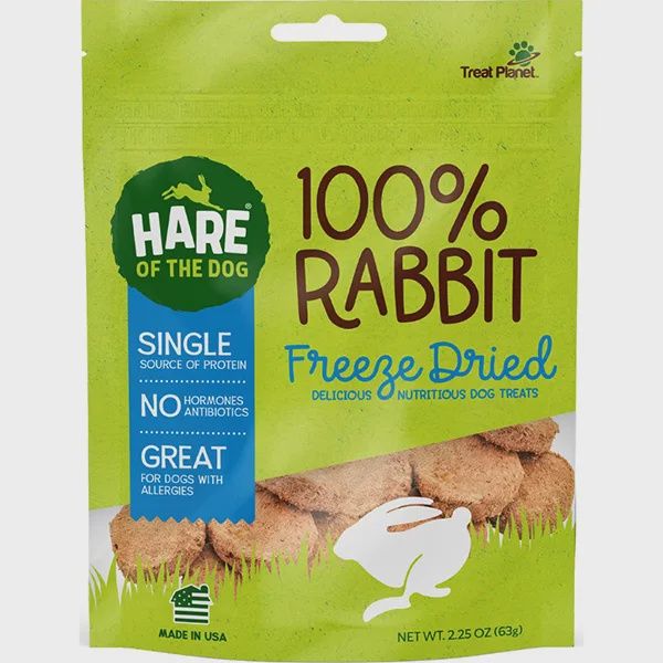 Treat Planet Hare Of The Dog FD Rabbit 2.25OZ