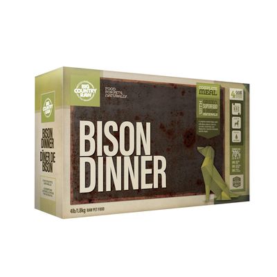 BCR Bison Dinner Carton – 4 Lb