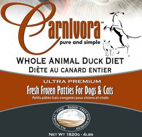 CARNIVORA Duck Diet Sleeves 4lb