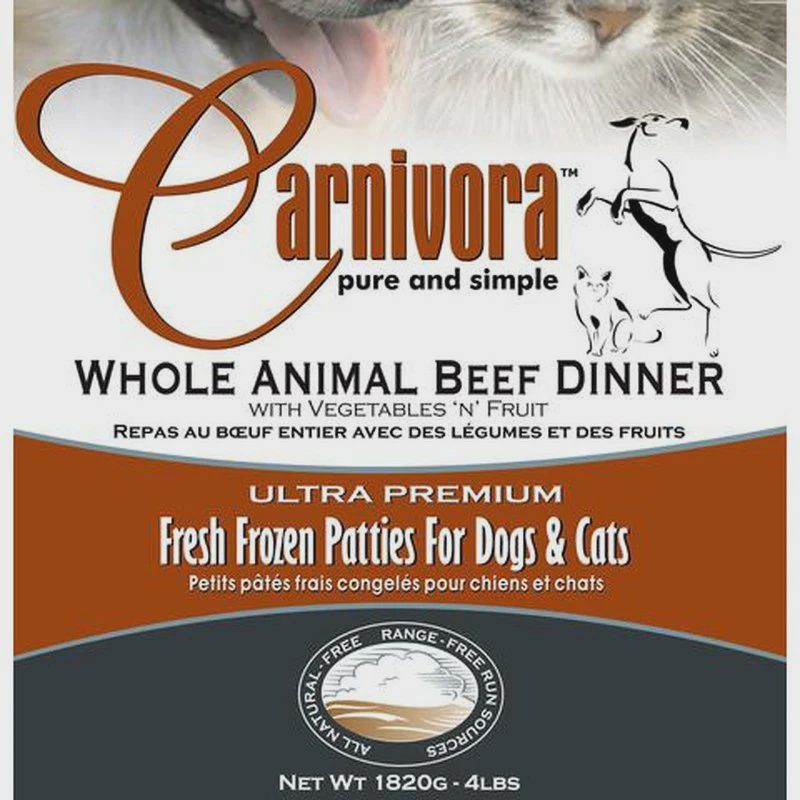 CARNIVORA Beef Diet Sleeves 4lb