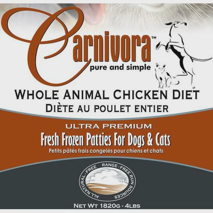 CARNIVORA Chicken Diet Sleeves 4lb