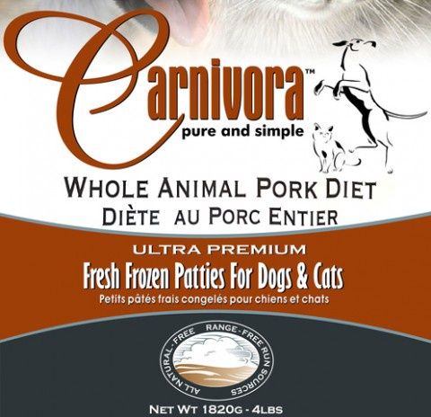 CARNIVORA Pork Diet Sleeves 4lb