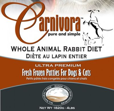 CARNIVORA Rabbit Diet Sleeves 4lb
