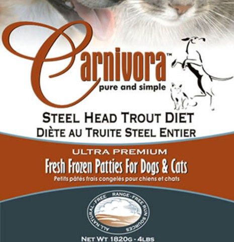 CARNIVORA Steelhead Trout Diet Sleeves 4lb