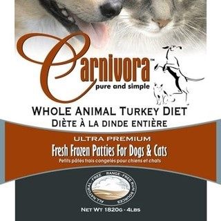 CARNIVORA Turkey Diet Sleeves 4lb