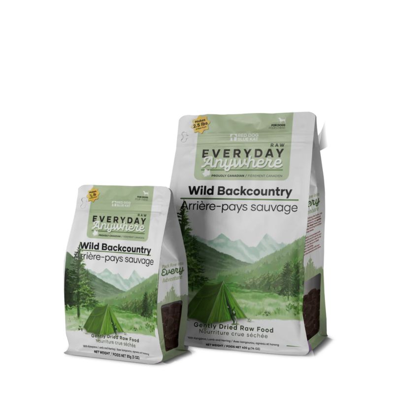 RDBK Everyday Raw Anywhere Wild Backcountry for Dog (85 g bag)