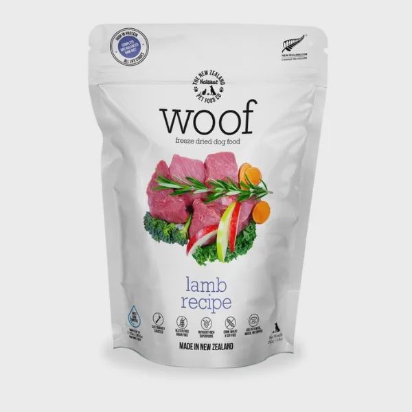NZ Natural Pet Food Co - Freeze Dried - Food - Woof - Lamb - 9.9oz