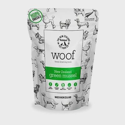 NZ Natural Pet Food Co- Freeze Dried- Treats - Woof - Green Lipped Mussels Treat 50g
