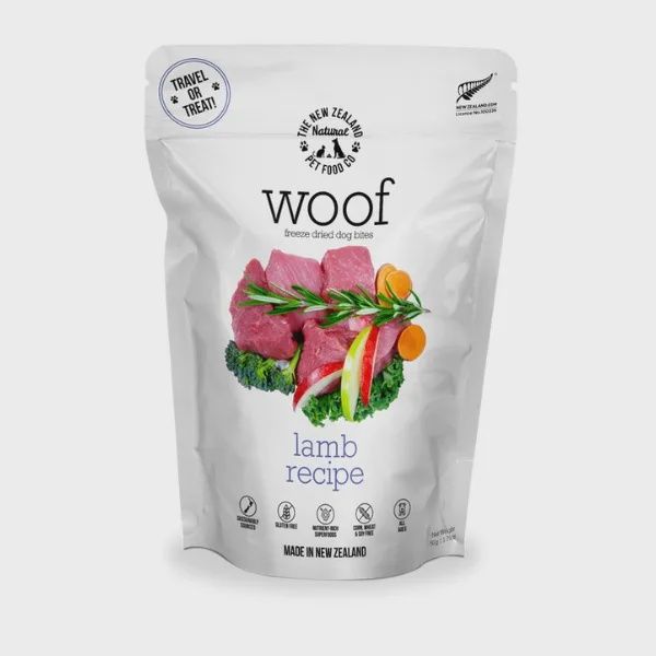 NZ Natural Pet Food Co - Freeze Dried - Treats - Woof - Lamb - 50 g