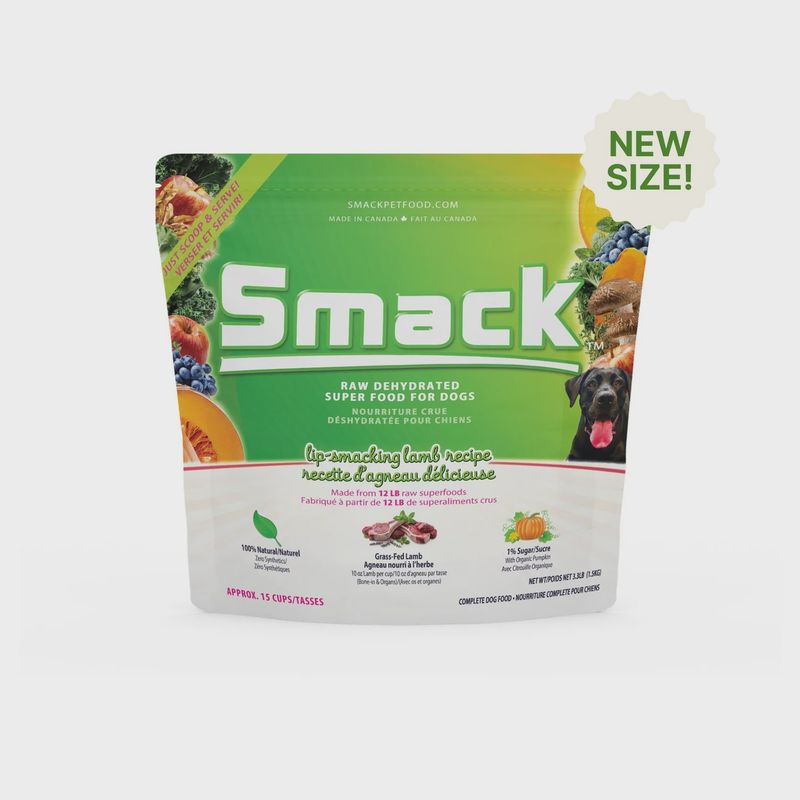 SMACK Lip Smacking Lamb (DOG) - 1.5kg