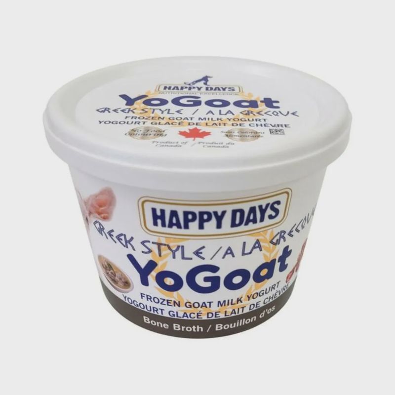 HAPPY DAYS | Frozen Greek Yogurt Bone Broth 475g