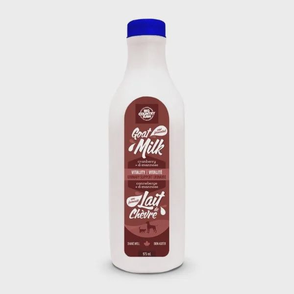 BCR Raw Goat Milk - Vitality (Cranberry) - 975 mL