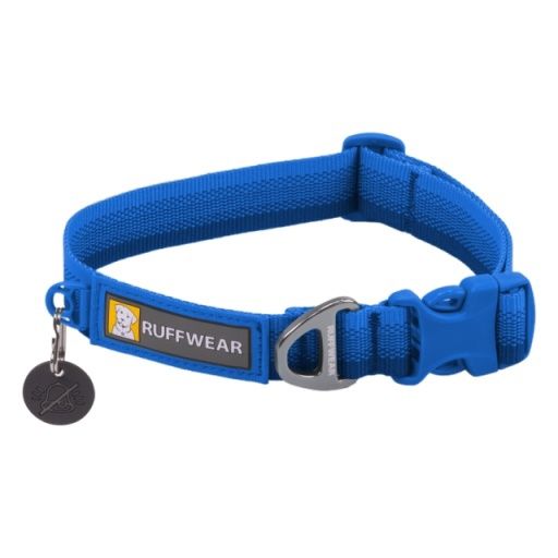 RUFFWEAR Front Range Collar, Colour: blue pool, Size: 20&quot;-26&quot;