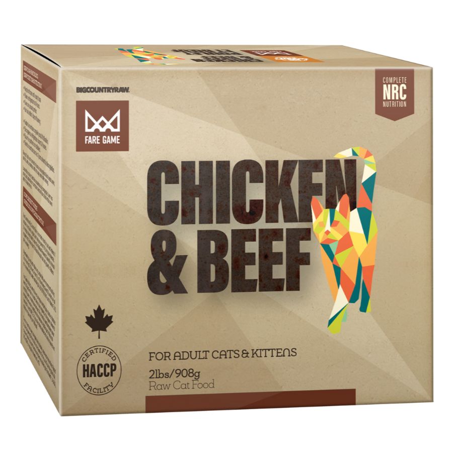 BCR Fare Game Chicken and Beef - 2 lb